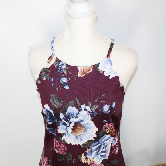 iZ Byer Floral Scallop Sundress - Picture 4 of 13